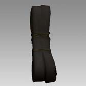 Kemény lószőr szalag 30 mm széles - Black (Fekete)